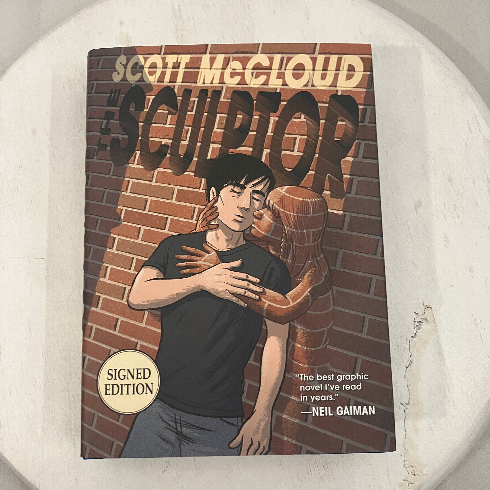The Sculptor Signed Edition by Scott McCloud First Second 2015 HCDJ 1st Printing