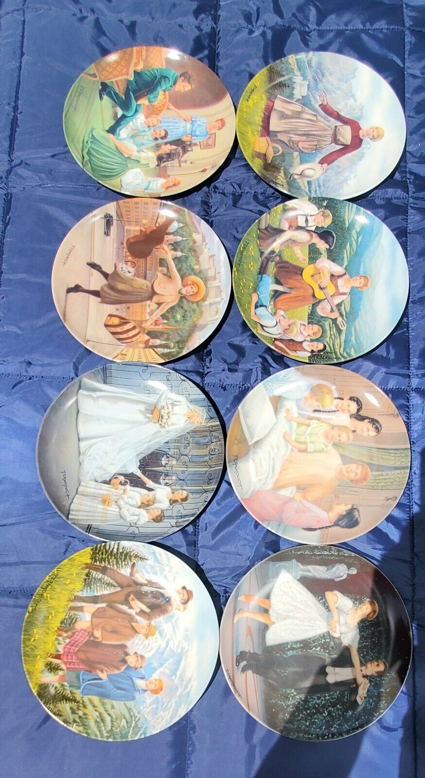 Sound Of Music Collection Plates 