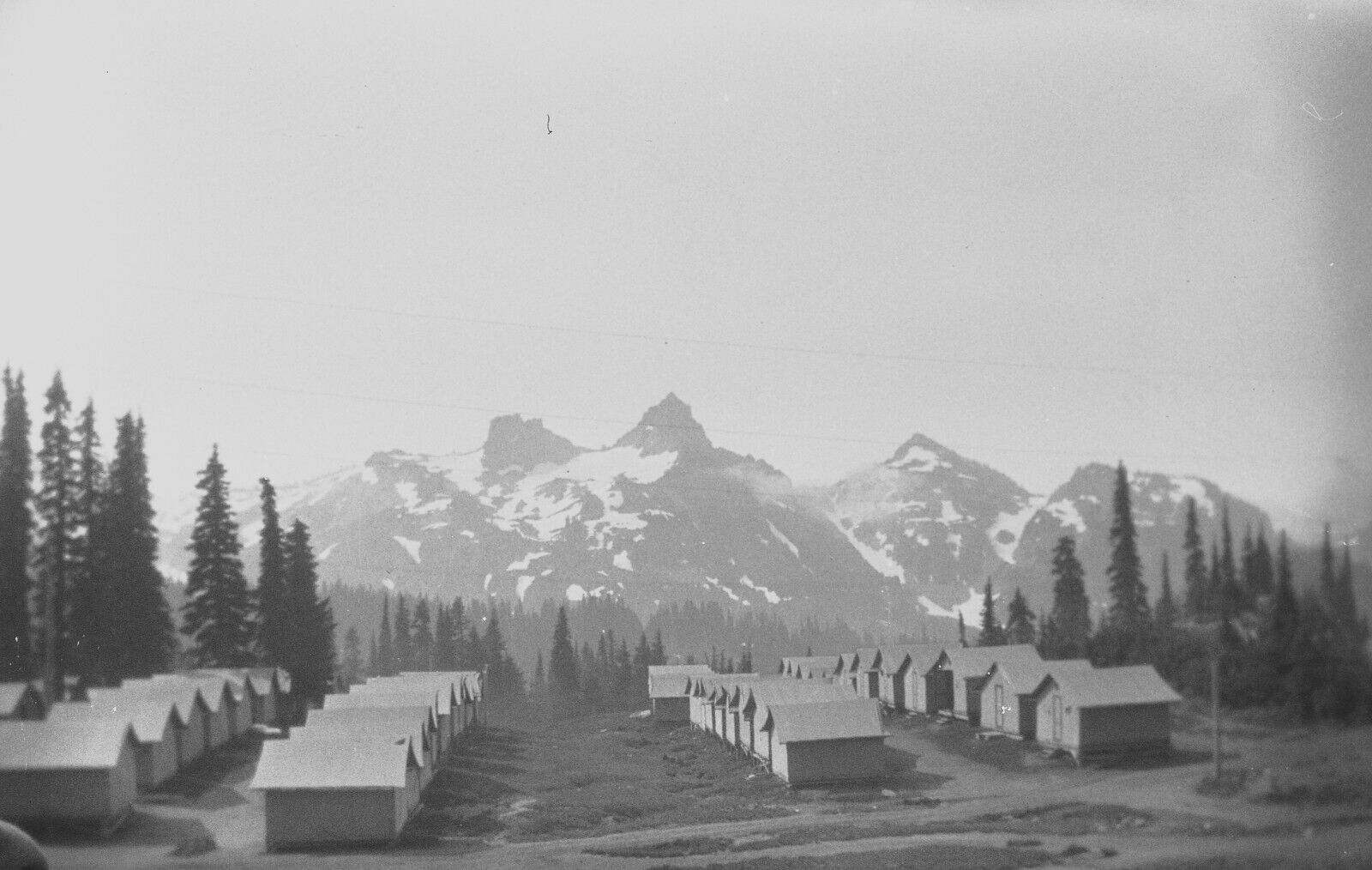 Paradise Lodge 1930\'s Photo Negative Collection-Mount Rainier National Park-WA