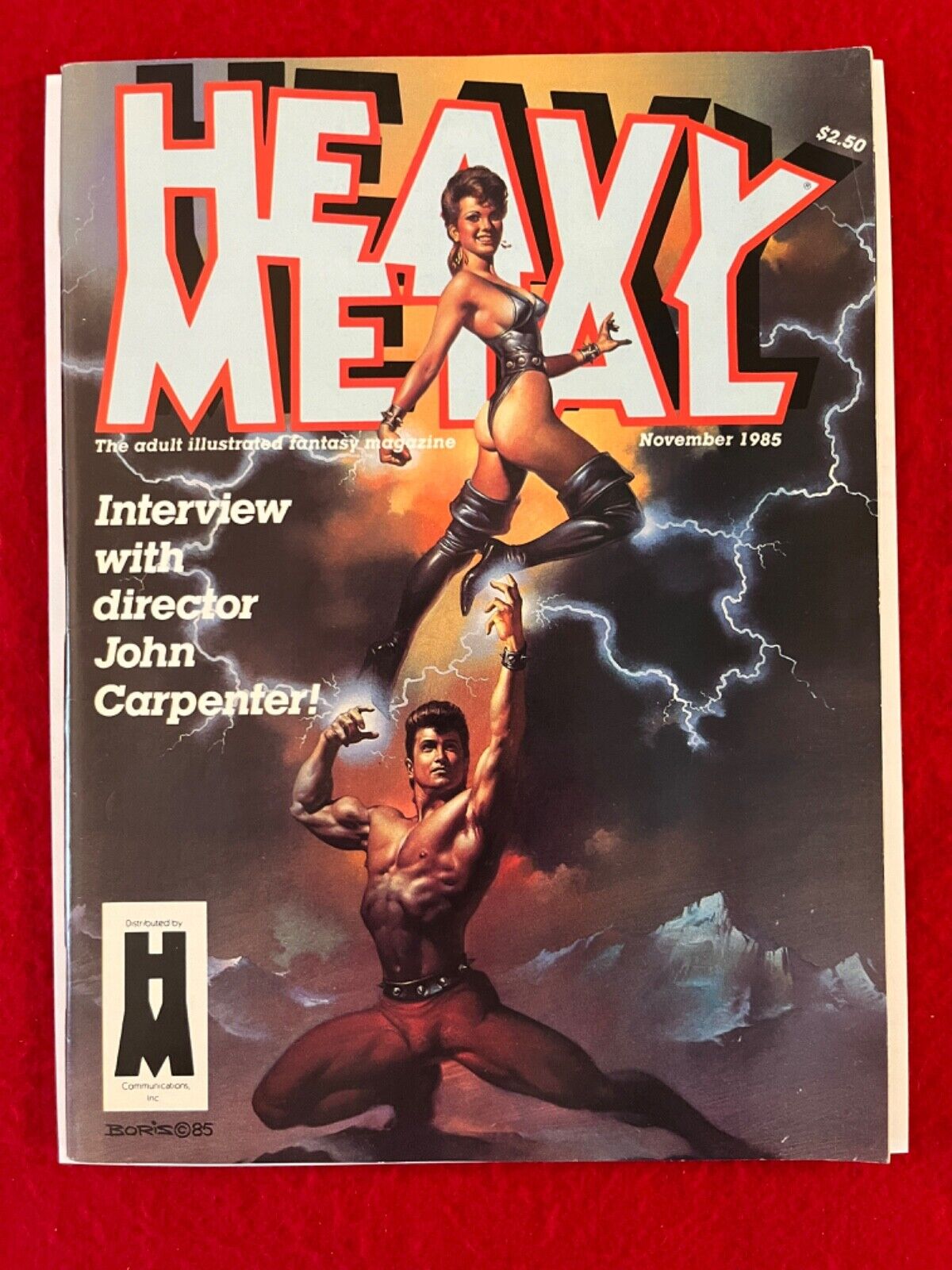 Heavy Metal Vol IX #8 November 1985 Boris Vallejo Cover 