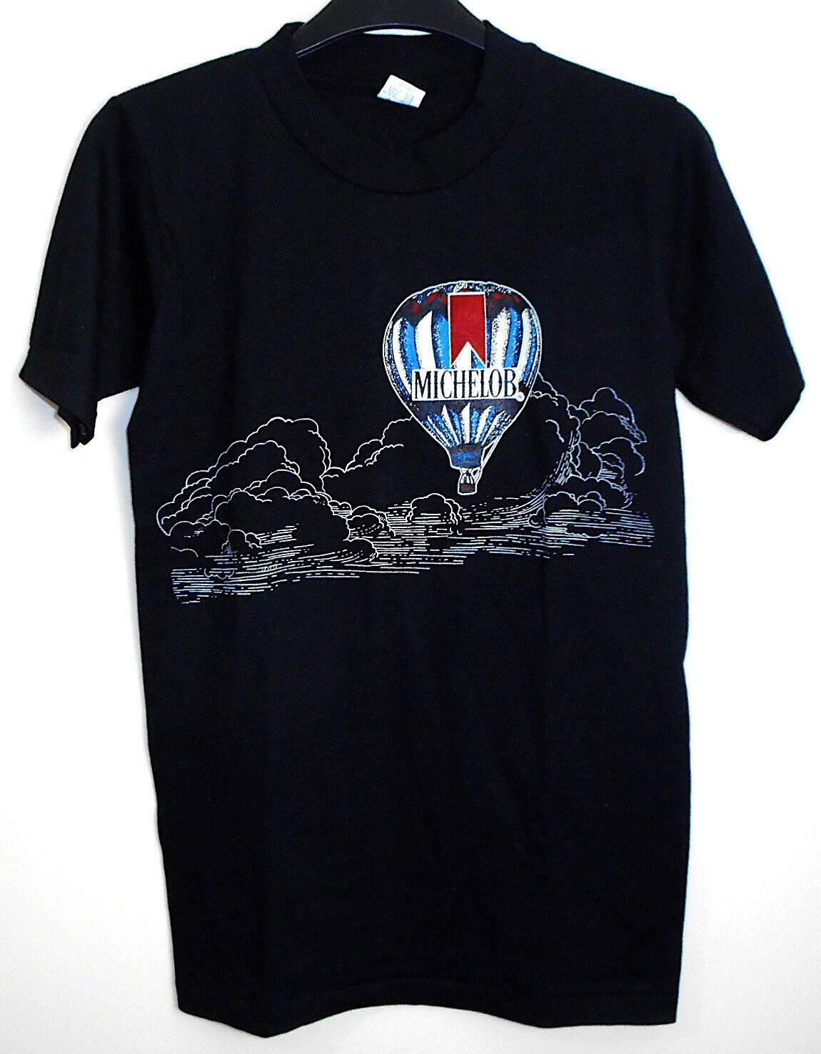 MICHELOB Hot Air Balloon Logo Vintage T Shirt Size Adult S (Small) NEW