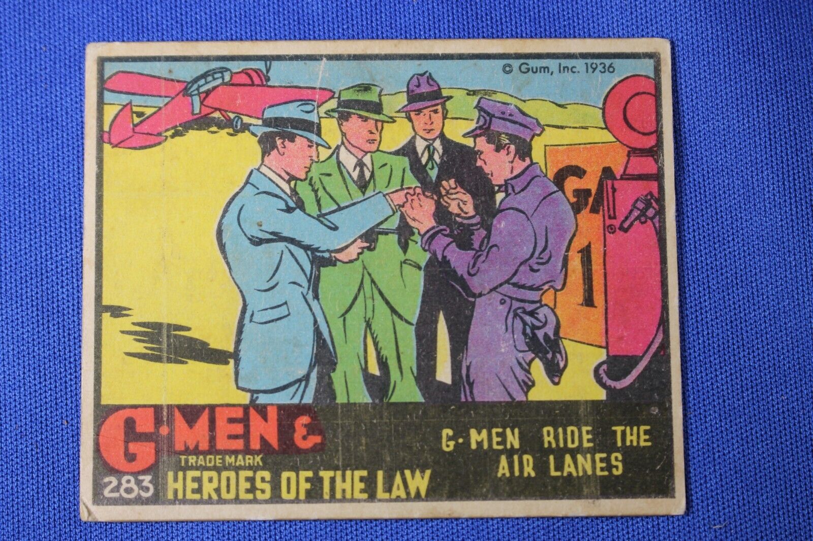1936 Gum G-Men & Heroes of The Law - #283 \