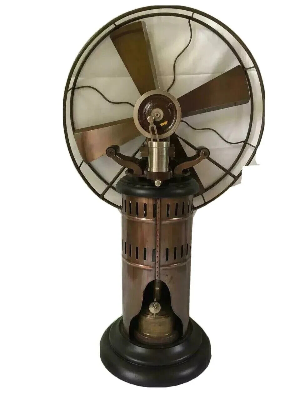 Vintage Steam Operated Fan Antique Kerosene Oil Working Fan Collectibles Museum