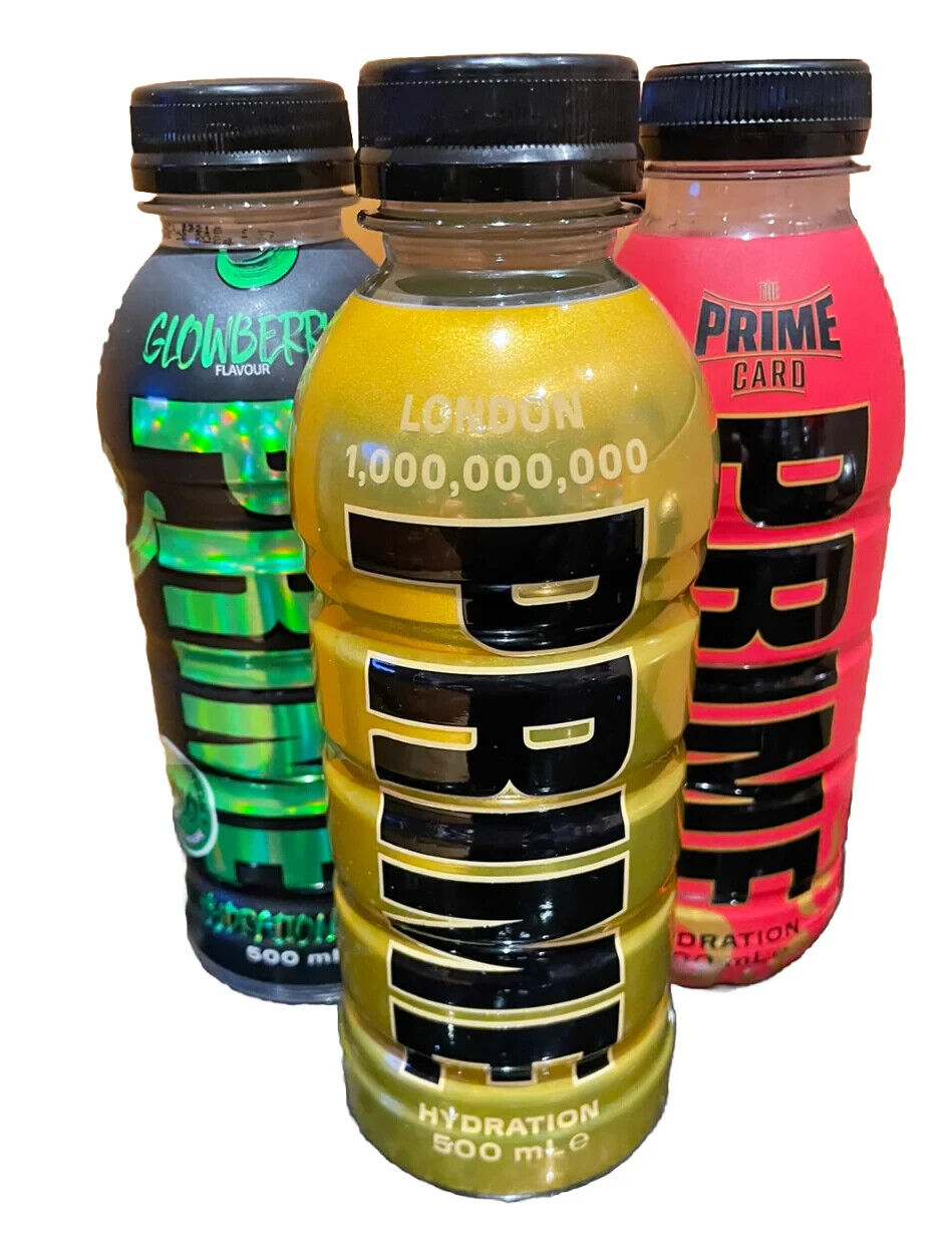 MYSTERY VERY RARE PRIME HYDRATION DRINKS - value of 45+
