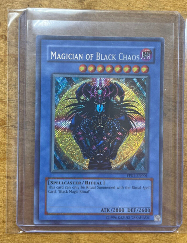Yu-Gi-Oh Card Magician of Black Chaos PP01-EN001