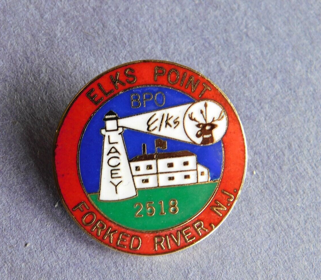 Elks Lodge lapel pin - Elks Point BPO 2518 - Forked River, New Jersey