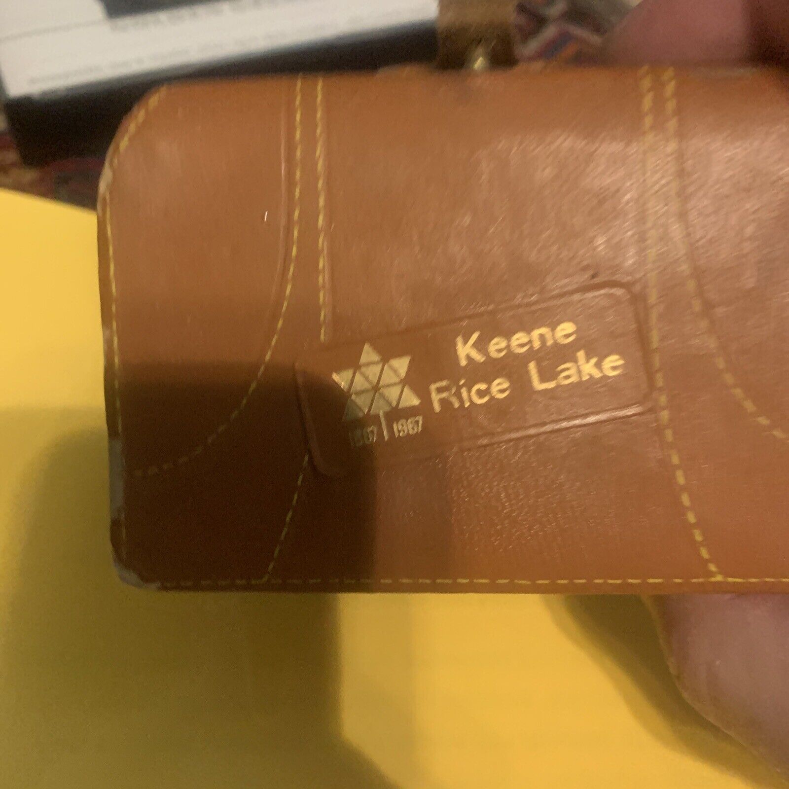 Keene Rice Lake 1967 Camp Sewing Kit From Convention Celebration Of 100 Jews