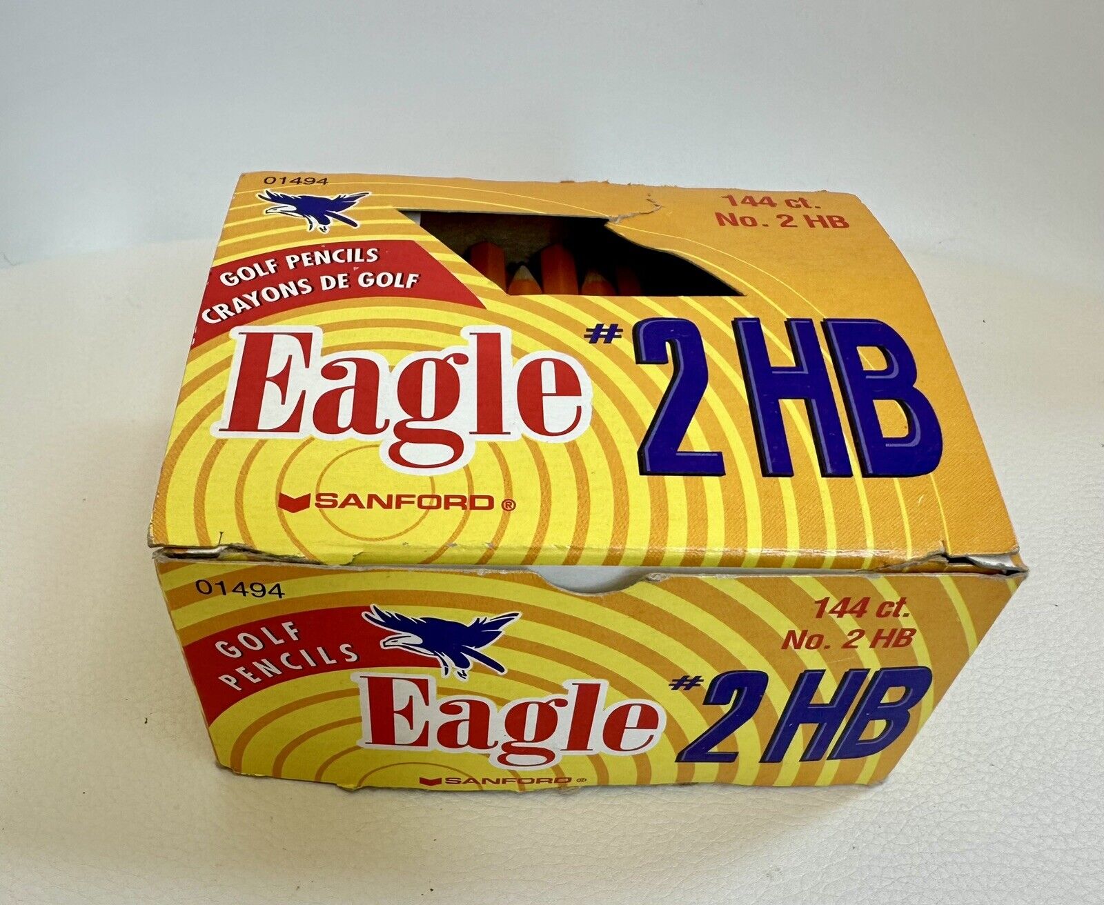 Vintage Eagle Golf Pencils #2HB 144 CT