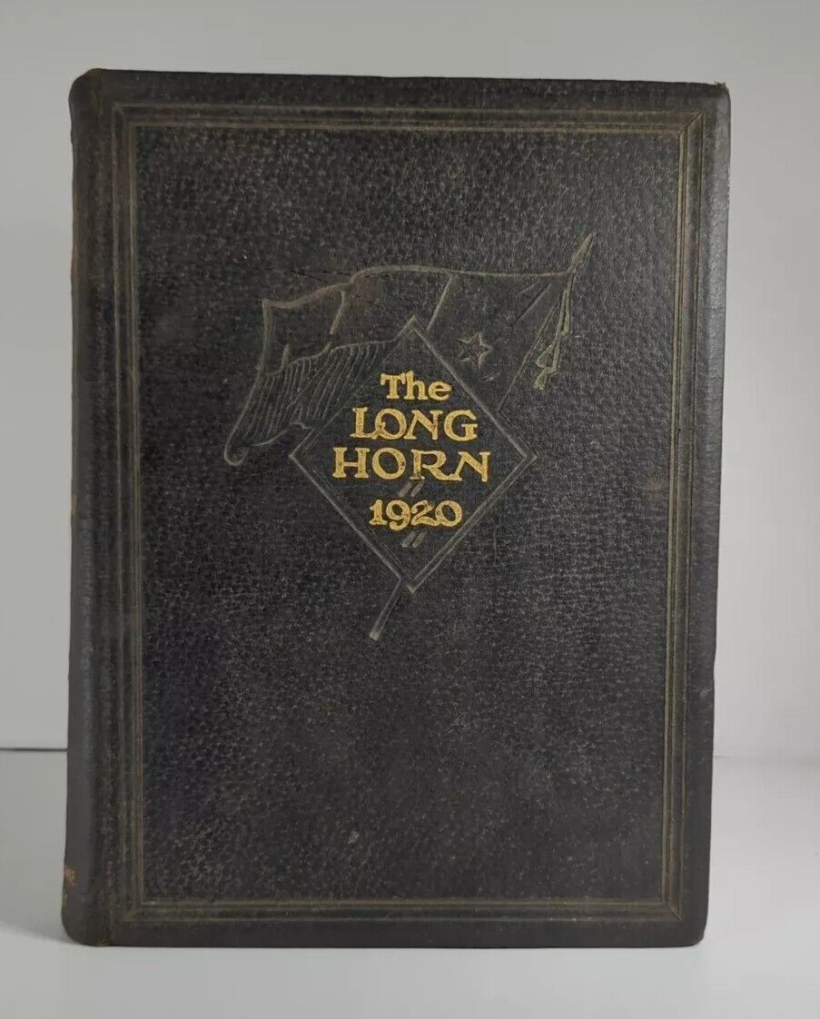 (1920) Texas A&M College Yearbook The Longhorn Antique