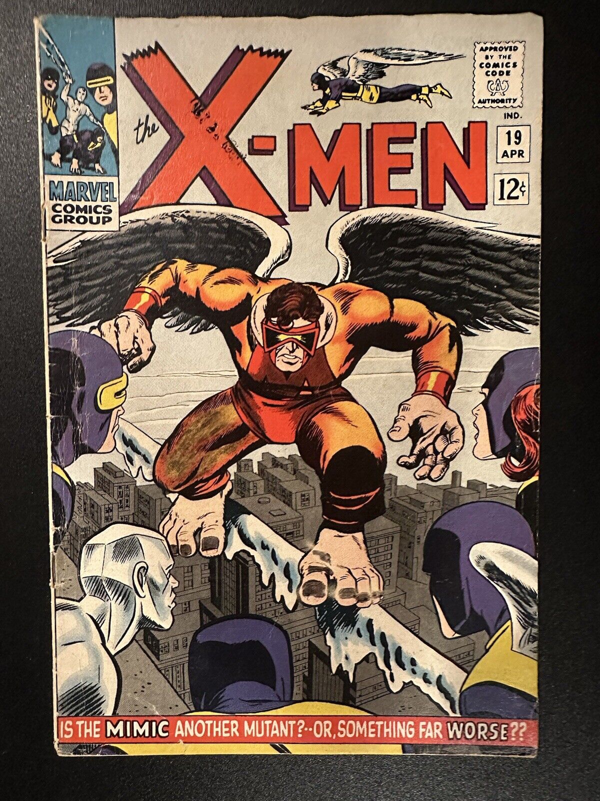 Uncanny X-Men #19 1966 Marvel Comic Key Issue Stan Lee Silver Age 1st Mimic