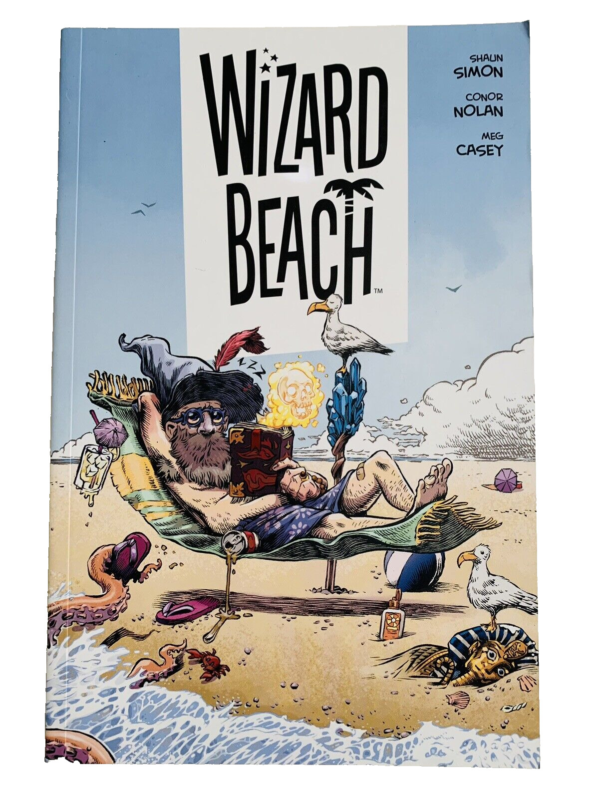 Wizard Beach Shaun Simon Graphic Novel Trade PB Boom Studios VG