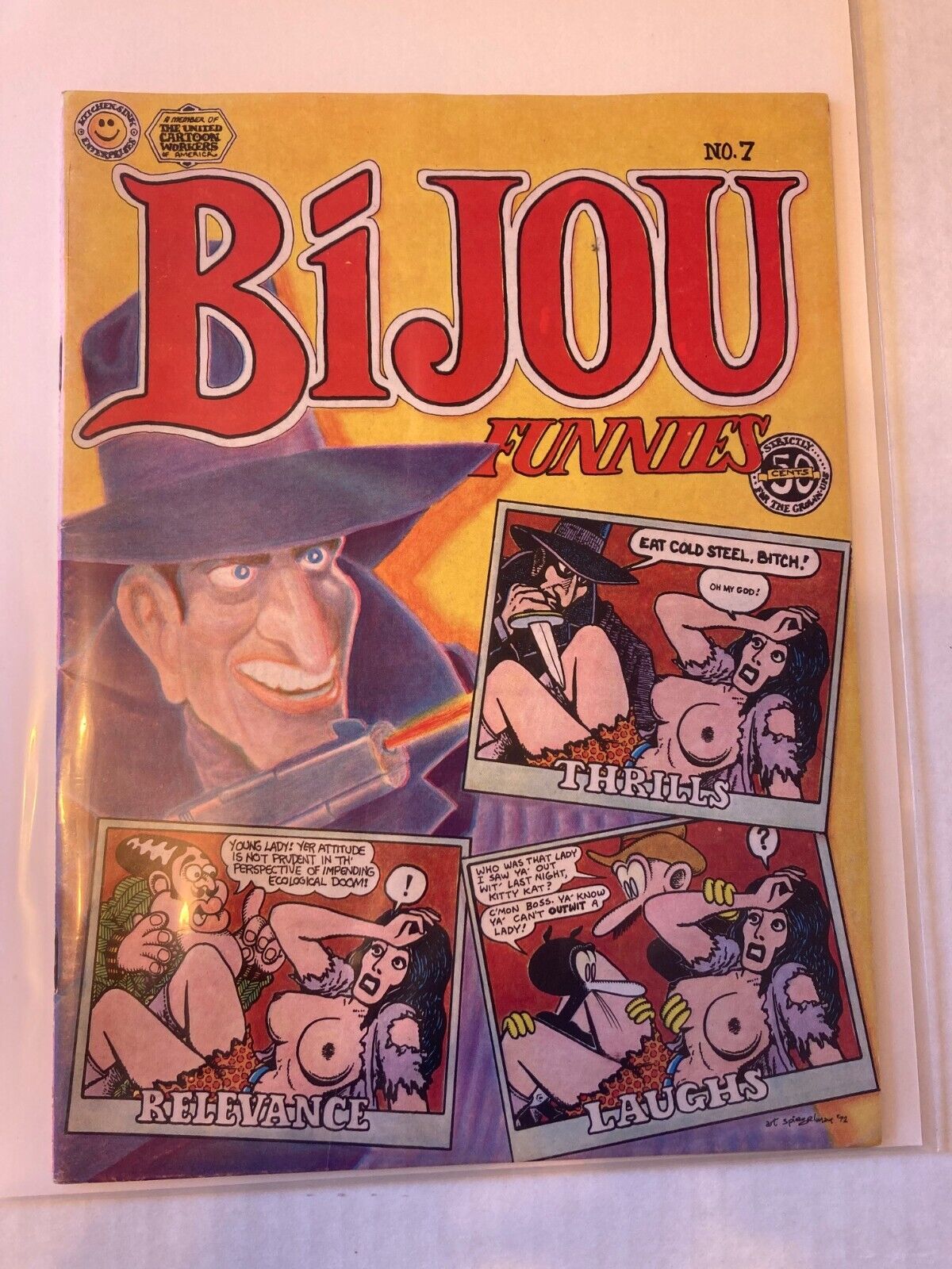 Bijou Funnies Comic No 7 First Printing April 1972