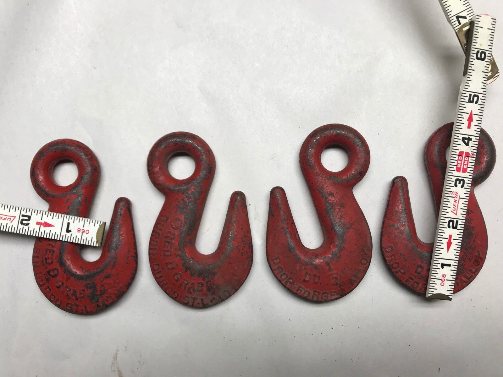 30- Durbin Durco 1/2\'\' Grab Eye Hook St Louis MO Usa Forged  New--Old Stock