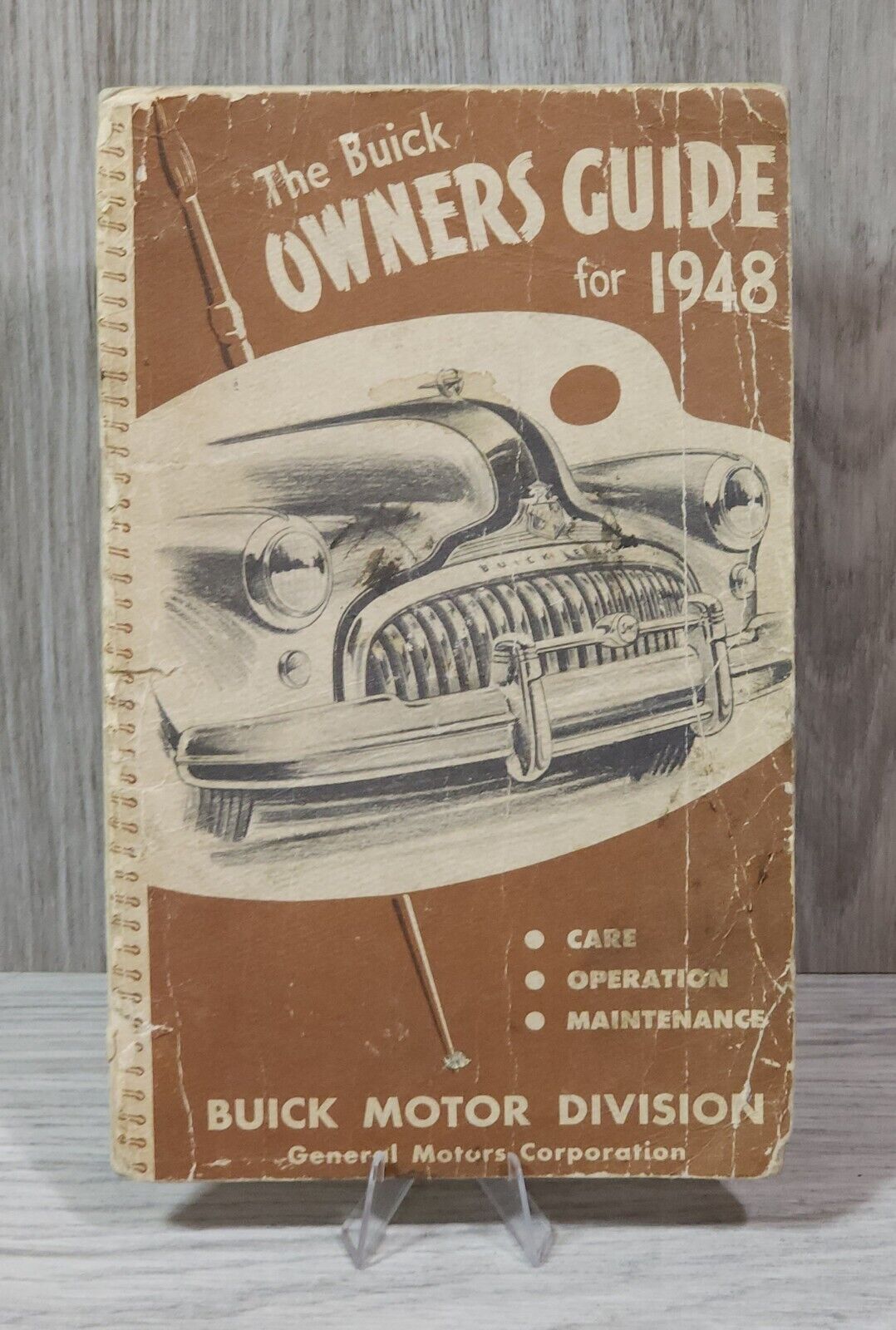 1948 Buick Owners Manual Vintage 