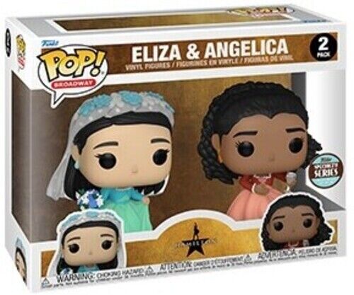 Funko Pop Vinyl: Hamilton Eliza & Angelica 2 Pack Brand New in Box