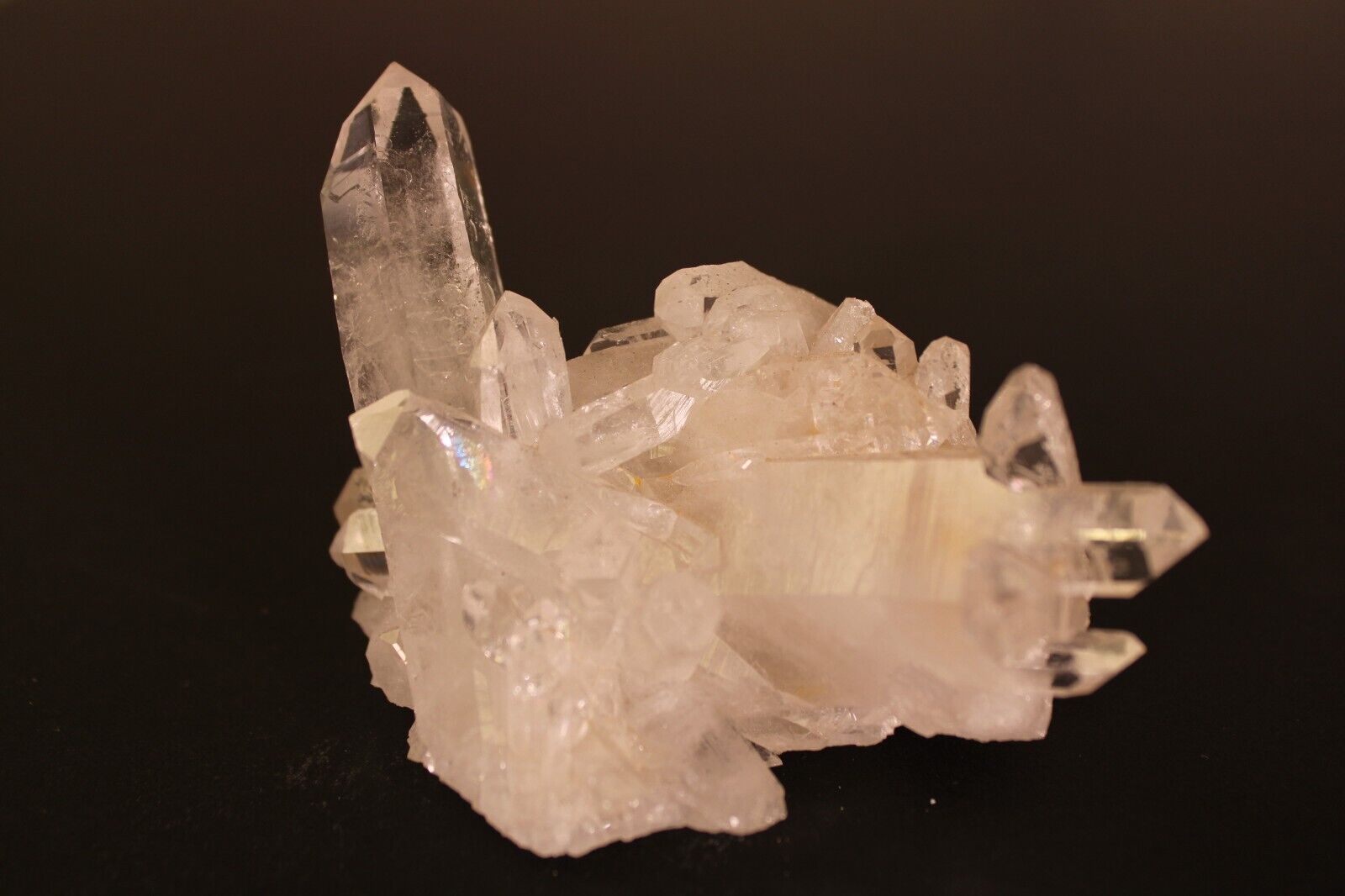 Museum crystal Fine Clear Quartz Crystal Cluster, Minas Gerais, Brazil
