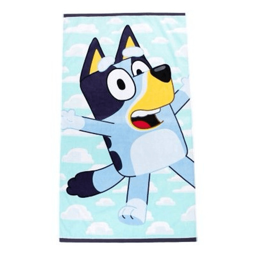 Licensed Character Bluey Beach Towel, 36 x 64, Cotton