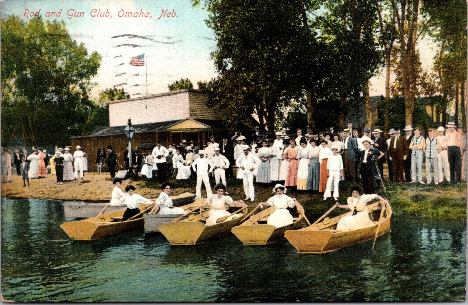 Postcard Rod and Gun Club in Omaha, Nebraska~3020
