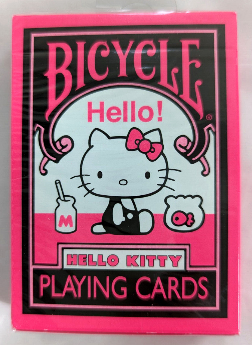 Bicycle Hello Kitty 1 DECK playing cards Sanrio Limited Sale in Japan 2021 New