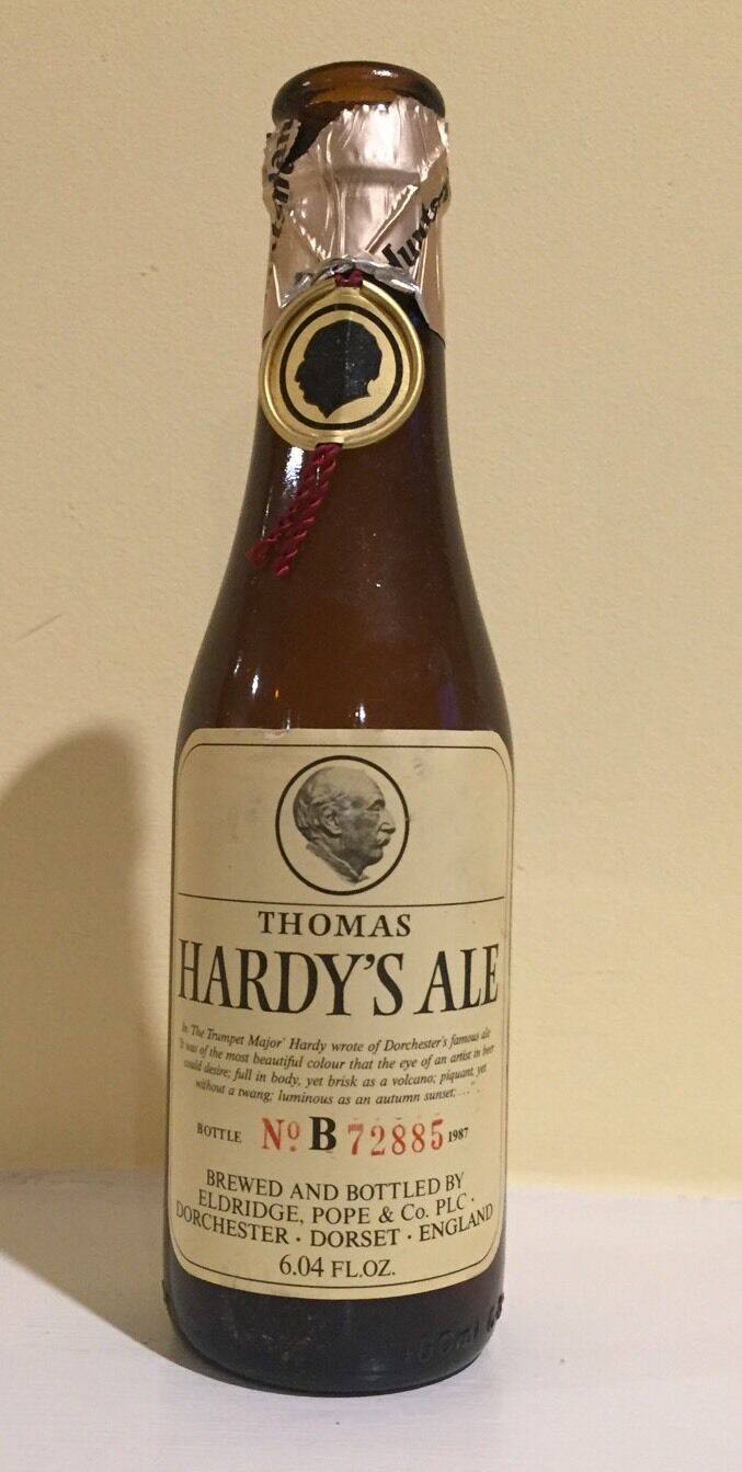 Vintage Thomas Hardy's Ale 6.04 Fl Oz. Beer Bottle (Empty)