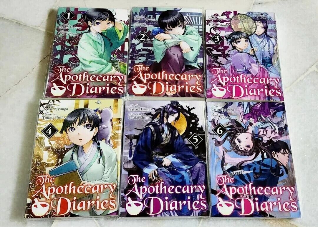 The Apothecary Diaries (Light Novel) By Natsu Hyuuga Vol. 1-10 English Version