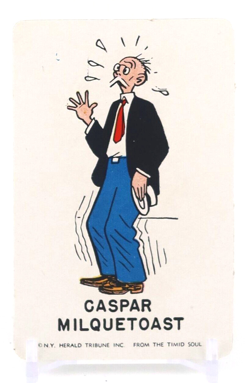 1949 Comic Stars CASPAR MILQUETOAST