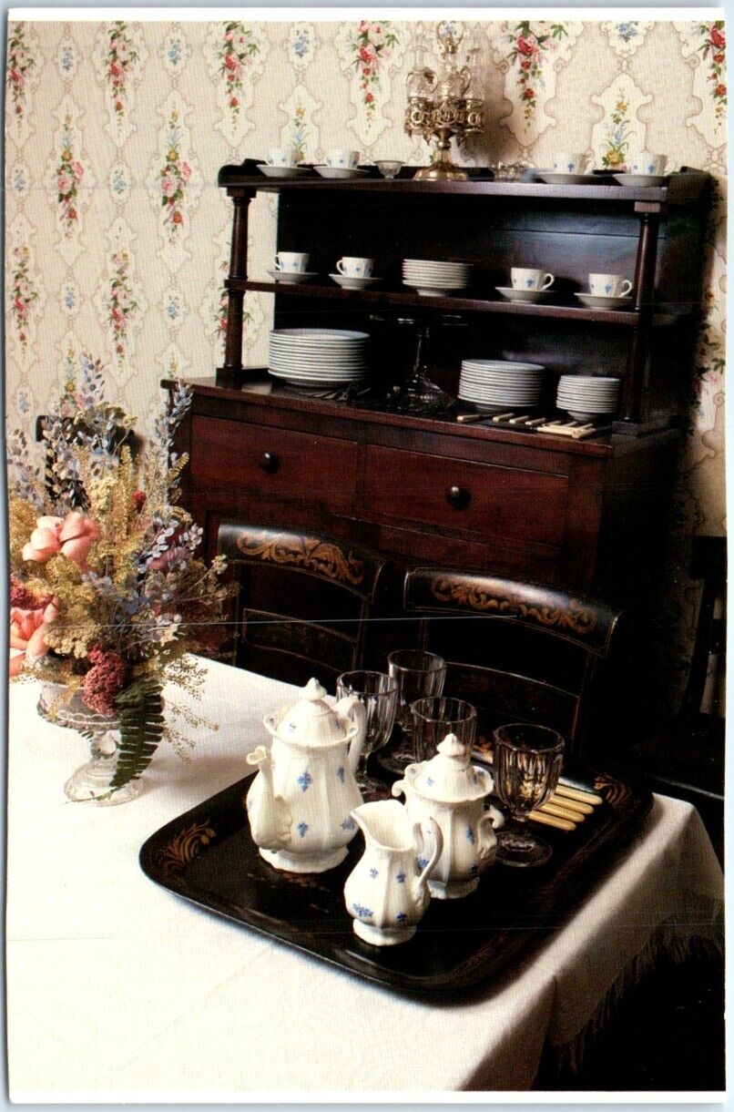 Postcard - Dining Room, Lincoln Home National Historic Site - Springfield, IL