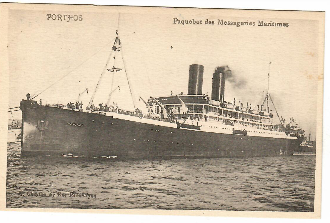 PORTHOS (1914) - - (B)--Messageries Maritimes