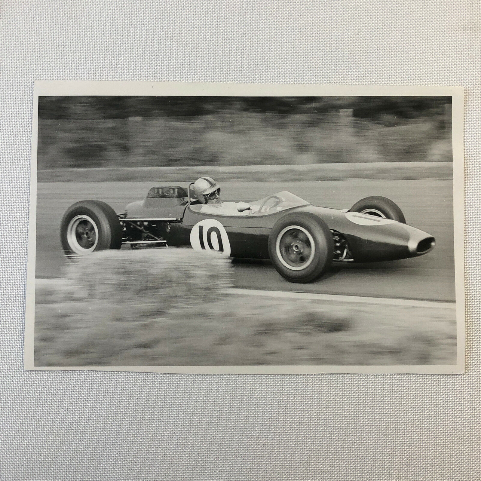 Vintage Denny Hulme McLaren Racing Photo Photograph Print 