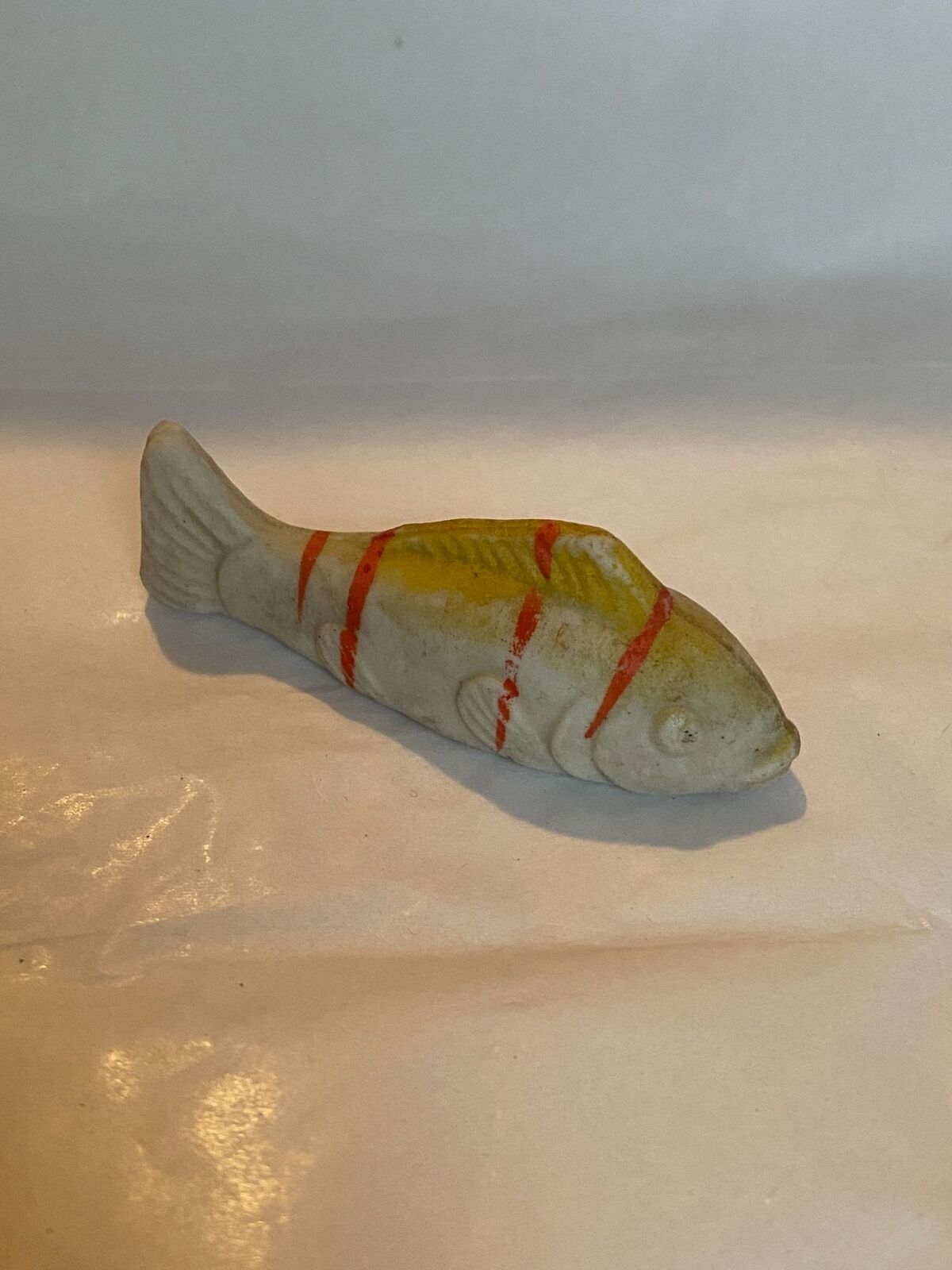 Vintage porcelain fish figurine