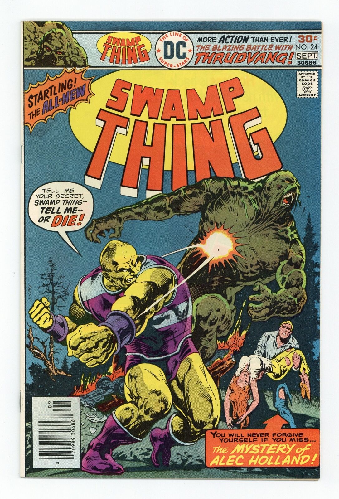 Swamp Thing #24 FN+ 6.5 1976