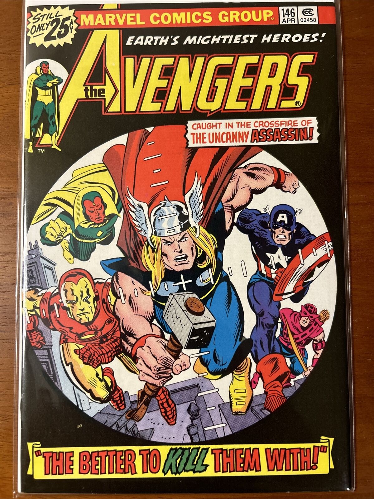 Avengers #146 -- Fine+ 1976