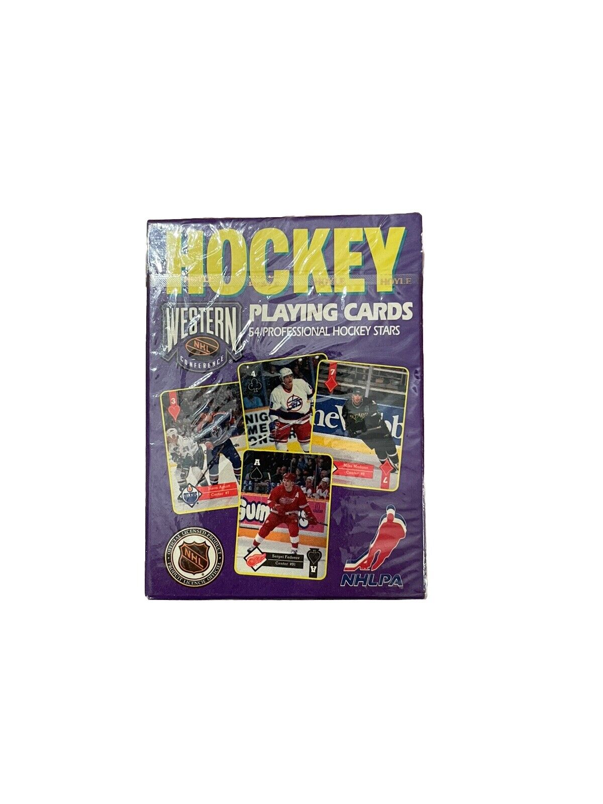 Vintage NHL Western Conference Hockey Playing Cards 95-96 Hoyle Factory Sealed