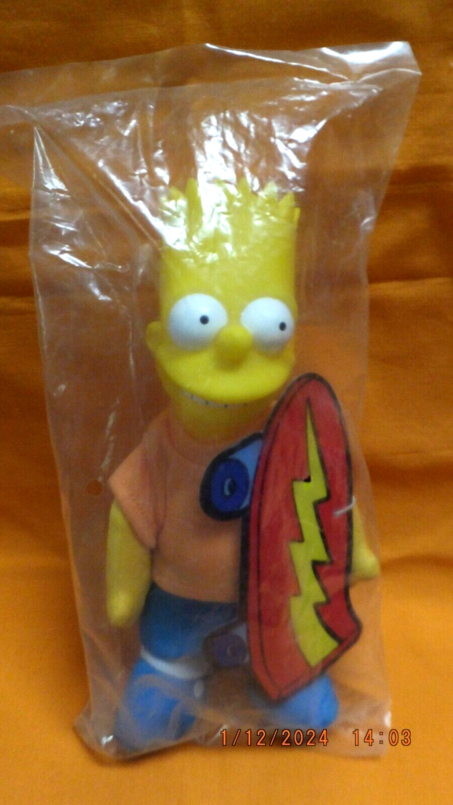 BART SIMPSON THE Simpsons BURGER KING Promo DOLL -NEW SEALED 1990 Price Reduced