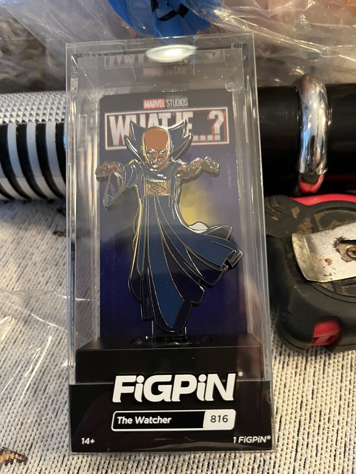 Figpin Classic Marvel What If? The Watcher Pin #816 Brand New