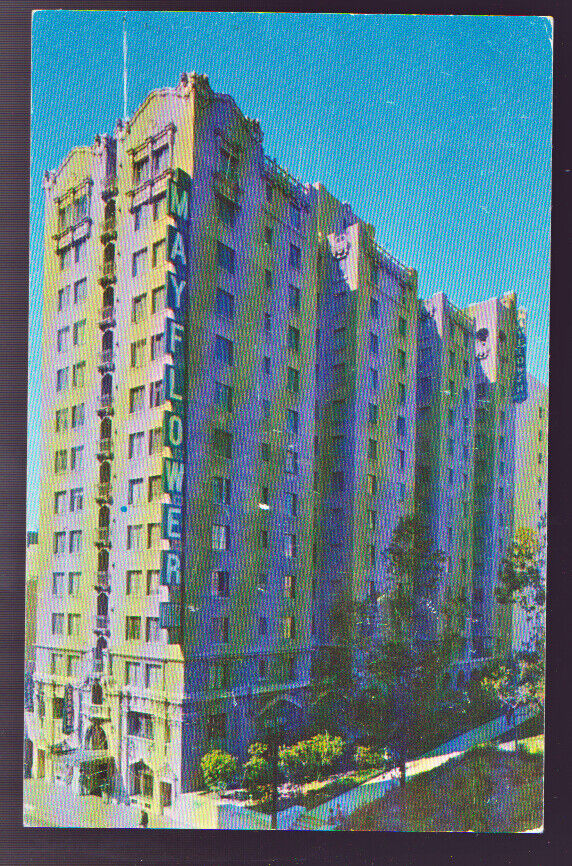 CALIFORNIA CA Los Angeles 1959 Mayflower Hotel postcard
