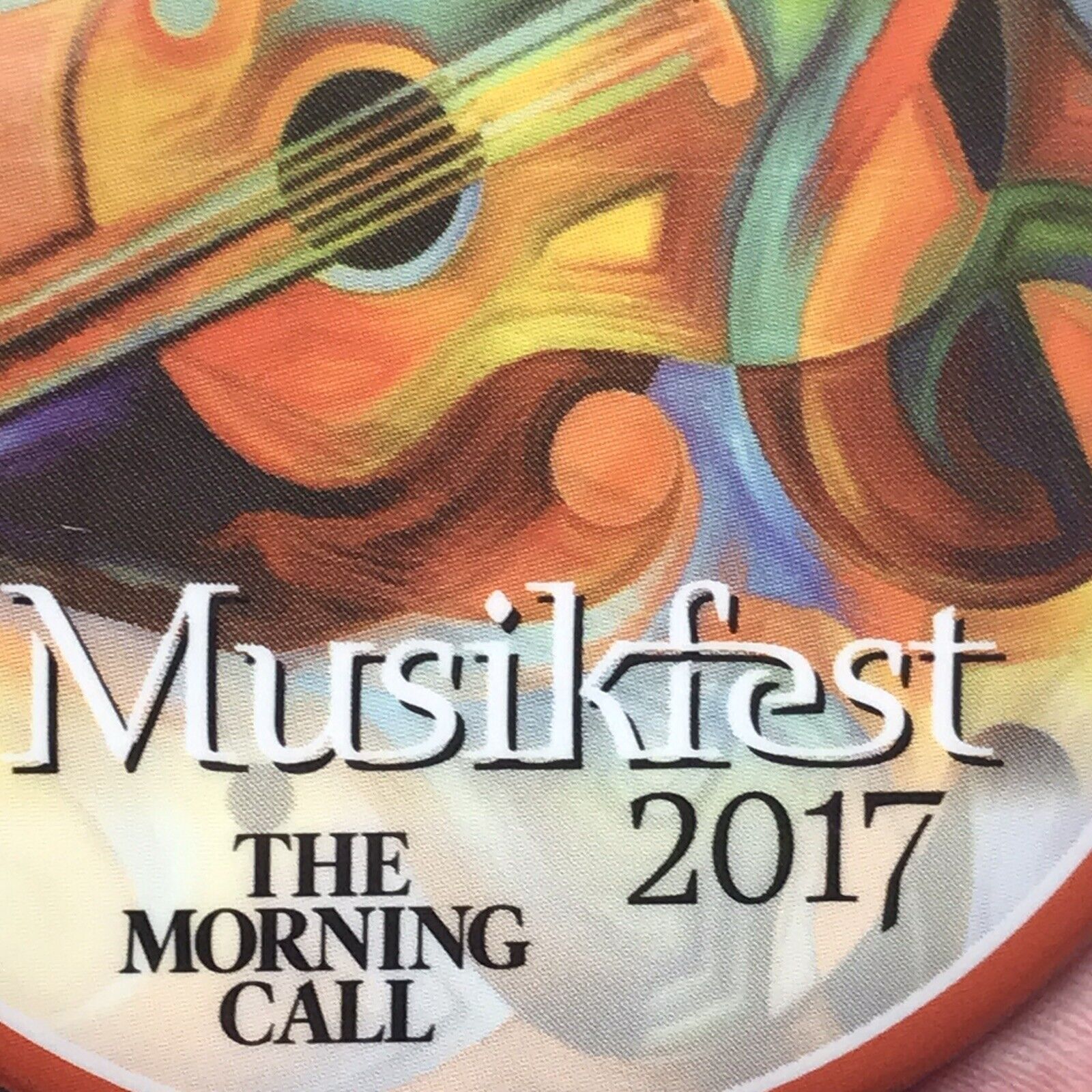 Musikfest 2017 The Morning Call Bethlehem Pennsylvania Pin Button Pinback