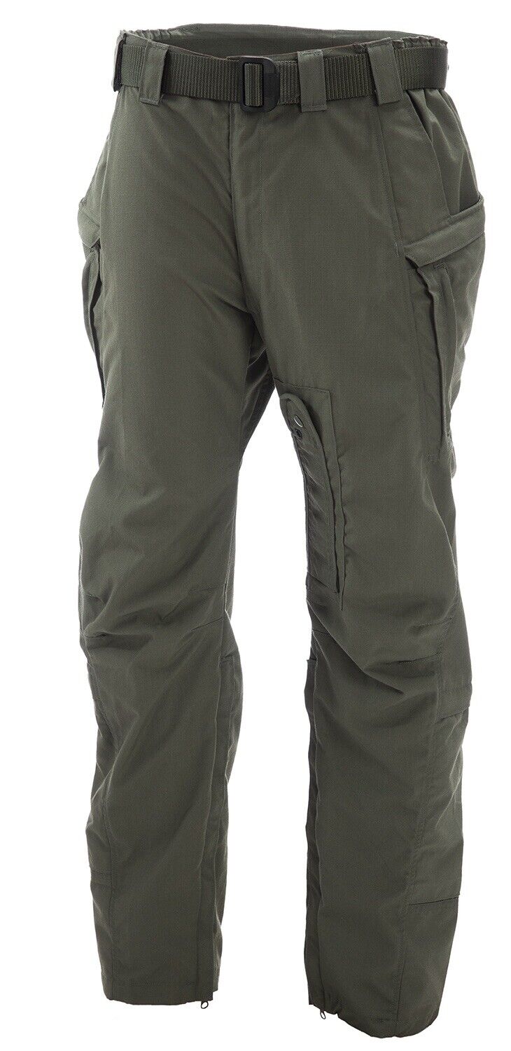 NEW Massif 2-Piece Flight Suit Pants FR Bottoms Tactical Sage Green LONG Small