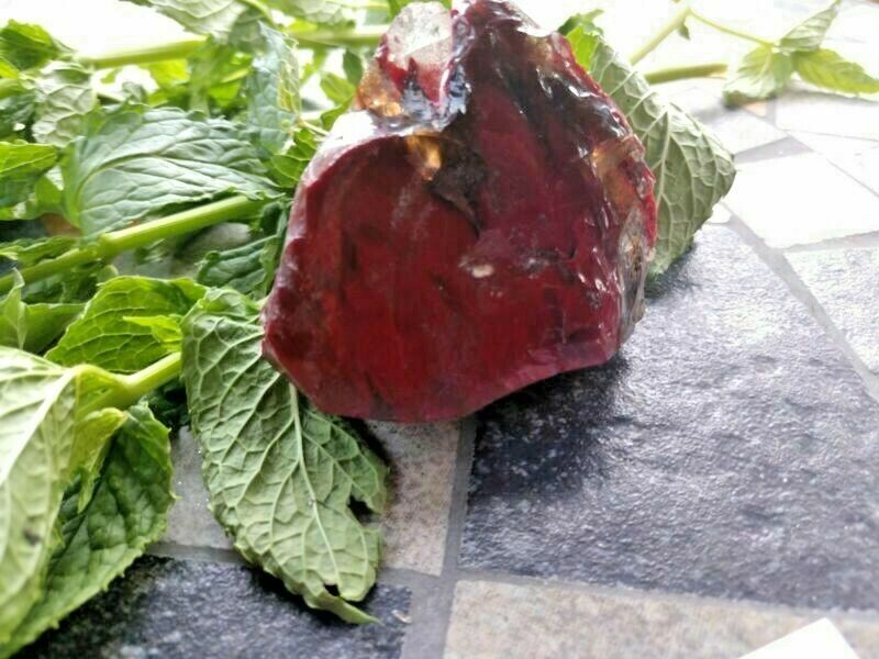 Lady Nellie Monatomic blood heart Andara glass crystal Mt Shasta 90 gram 