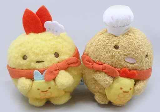 Stuffed Toy Tonkatsu Shrimp Tail Tenori Set Sumikkogurashi Shop Limited
