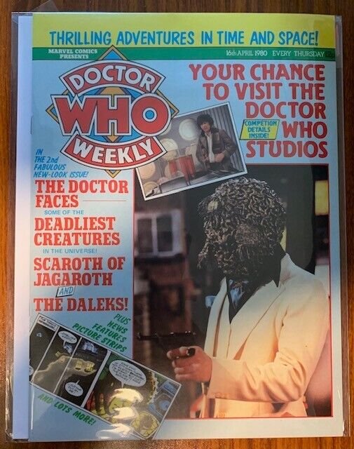 Vintage Doctor Who Weekly #27 April 16th 1980 Tom Baker 