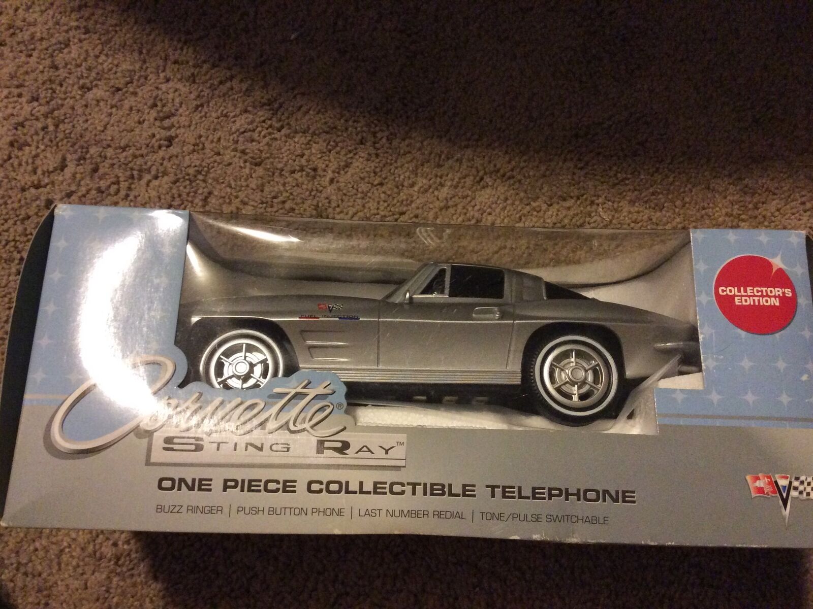KNGAmerica Corvette Sting Ray One Piece Collectble Telephone 