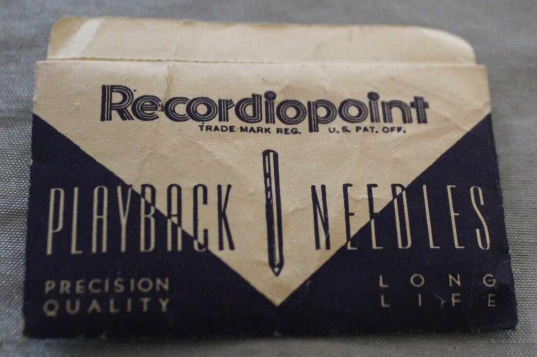 Vintage Recordiopoint Record Needles Wilcox-Gay NOS