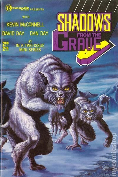 Shadows from the Grave #1 FN/VF 7.0 1988 Stock Image