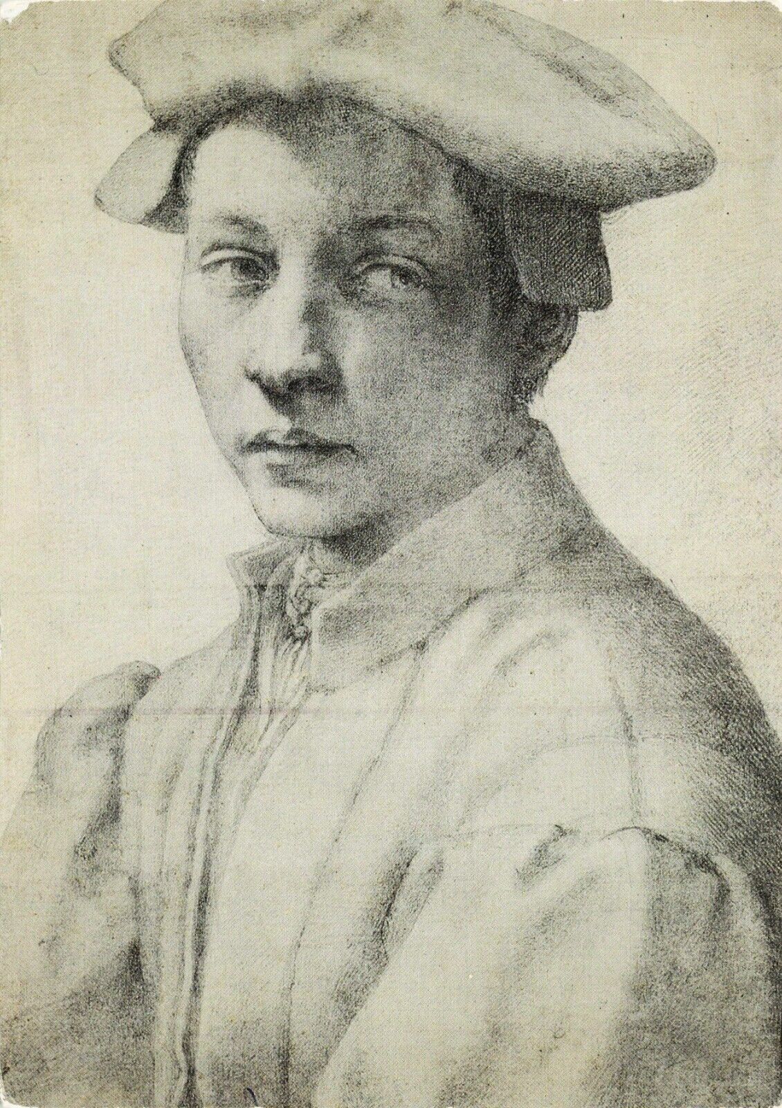 Andrea Quaratesi by Michelangelo British Museum Art Postcard Unposted Unused