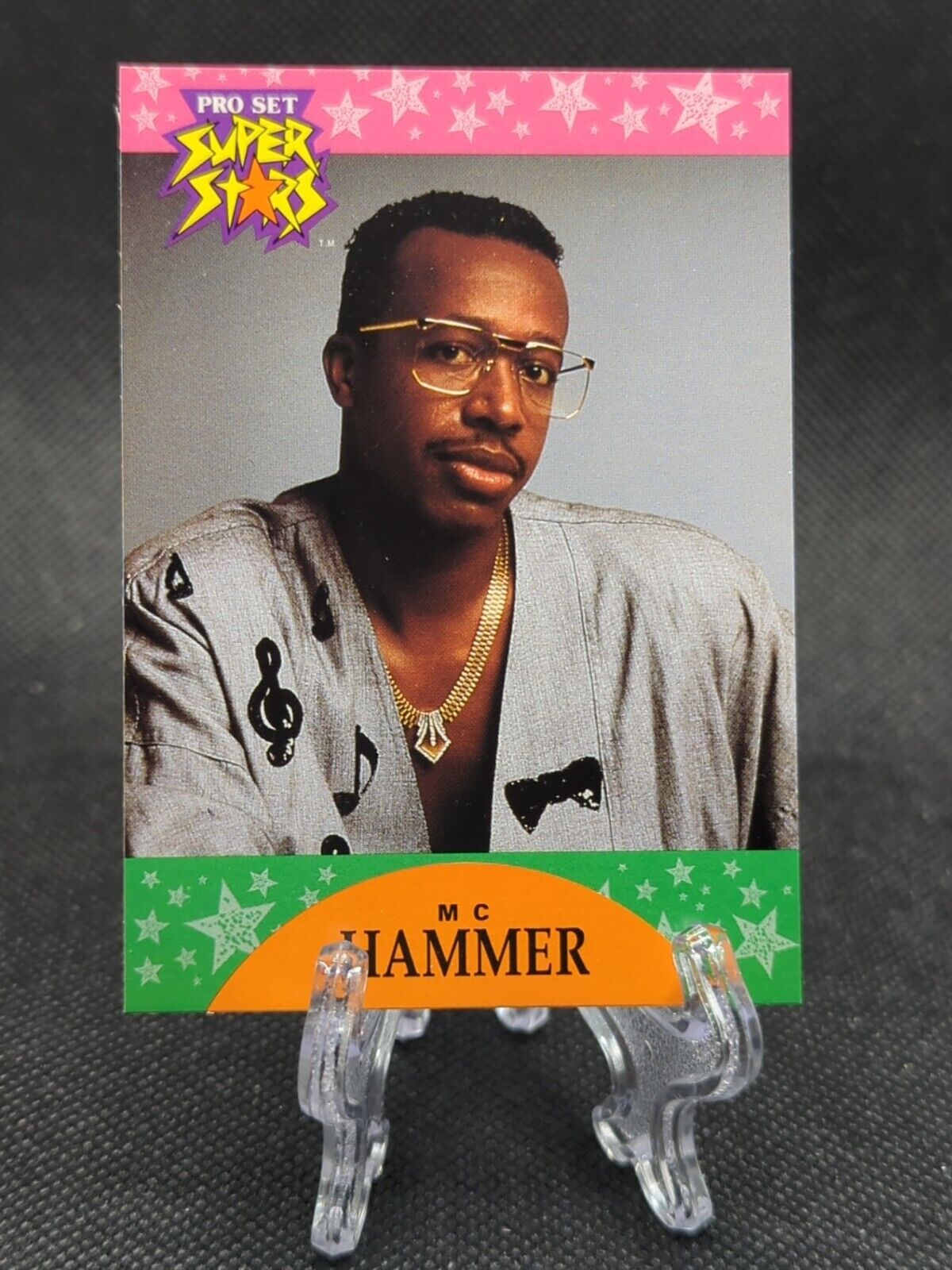 1991 Pro Set Super Stars Music Cards MC Hammer Promo #3