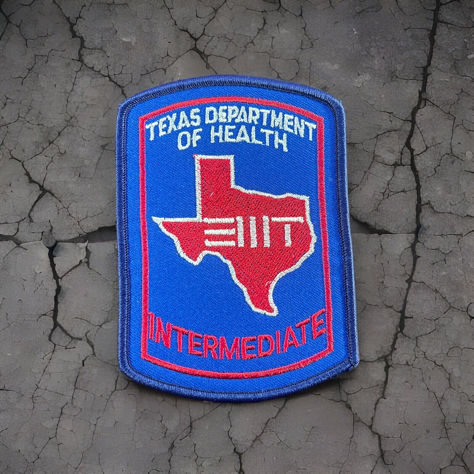 TX Texas State Department Of Health EMT Intermediate patch