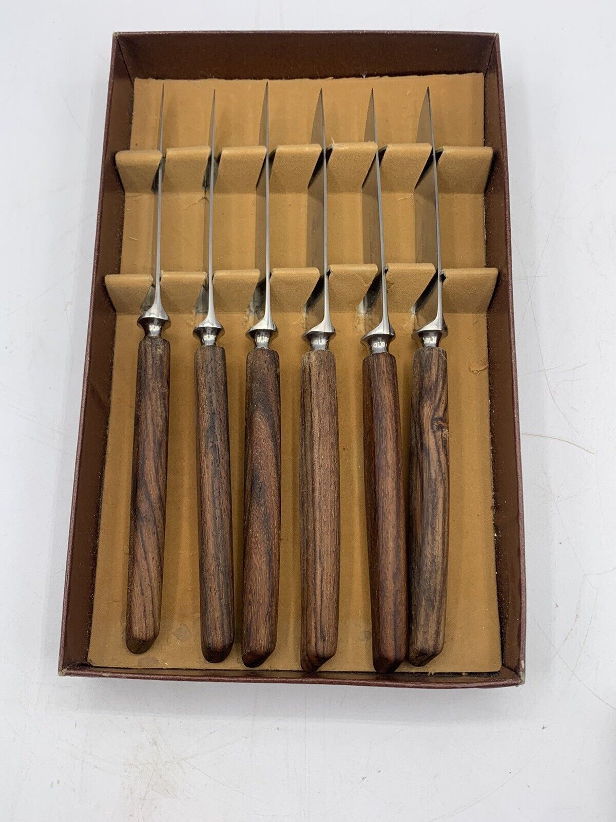 Sheffield Peerless Forged Stainless Knife Set In Original Box