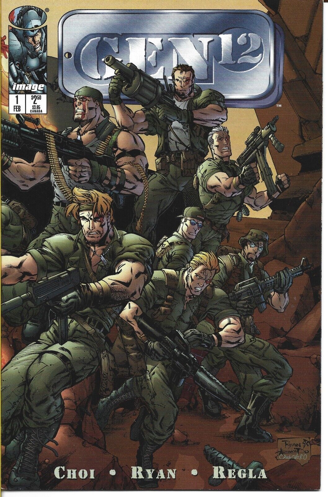 GEN 12 #1 IMAGE COMICS 1998 BAGGED AND BOARDED
