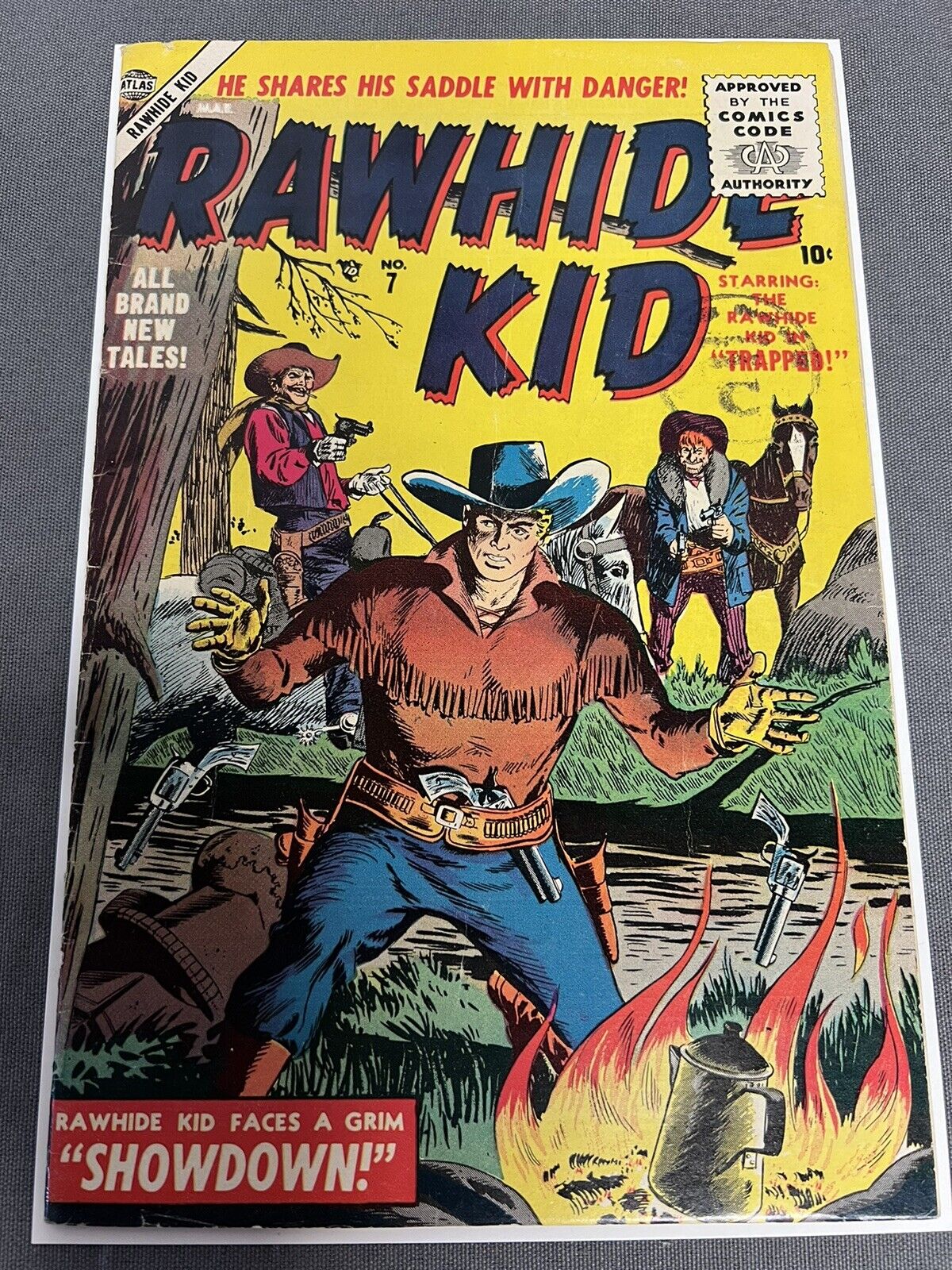 Rawhide Kid 7 - 1956 - HTF solid copy
